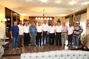 Çantalılardan Başkan Yılmaz’a ziyaret