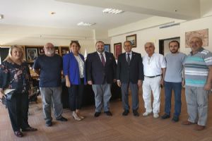 İYİ’lerden Dodurka’ya tebrik ziyareti