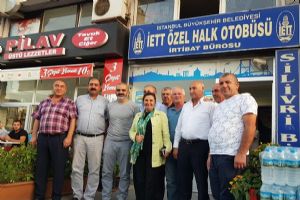 Silivri Halk Otobüsleri yazıhanesini ziyaret etti