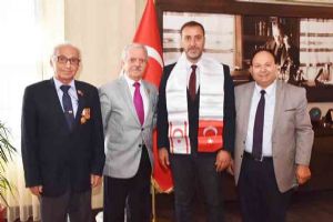 Yılmaz’a nezaket ziyaretinde bulundular