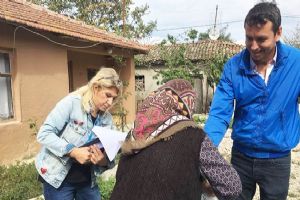 Erzak ulaştırmaya devam ediyorlar