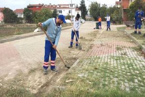 Temizlik çalışmaları titizlikle sürdürülüyor