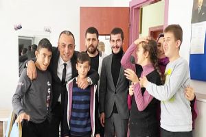 Özel günlerinde ziyaret ettiler