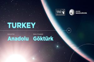 Türkiye Yıldızına ve Gezegenine isim verdi