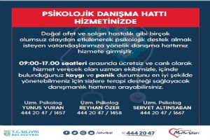 Psikolojik Danışma Hattı hizmetinizde
