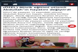 Harmonia Silivri, Otizmli öğrencisinin başarısıyla ulusal basında