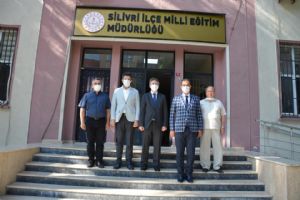 İl Milli Eğitim Müdürü Yazıcı Silivri’deydi