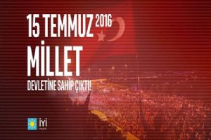 Bek: 15 Temmuz demokrasimizin hançerlenmesine yönelik bir eylemdir