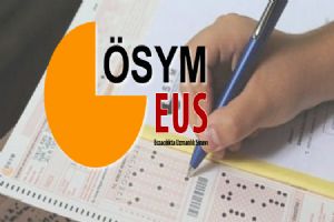 2020 Yılı EUS ve 2020 yılı STS Eczacılık başvuruları alınacak