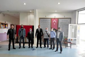 Türk Eğitim Senli yetkililerden meslektaşlarına ziyaret