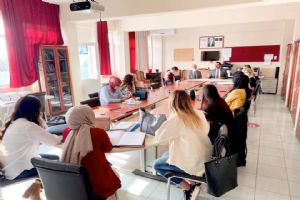 Türk Eğitim Sen Şube ve ilçe yetkililerinden okul ziyaretleri