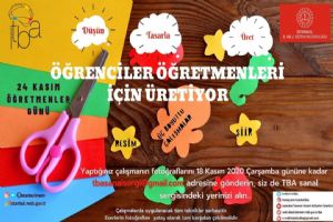 Öğretmenlerine verdikleri değeri eserlerinde anlatacaklar