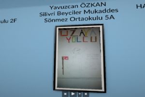 Uzay Temalı Afiş Sanal Sergiye katıldılar