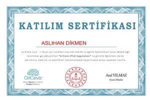 “GriCeviz Pilot Uygulaması'nı başarıyla tamamladılar
