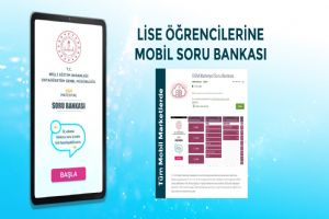 Lise Öğrencileri için 15 bin soruluk Mobil Soru Bankası