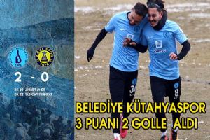 Kütahyaspor 3 puanı 2 golle aldı