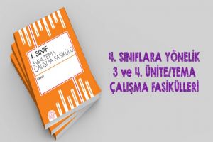 İlkokul 4. Sınıf öğrencileri için yeni çalışma fasikülleri yayımlandı