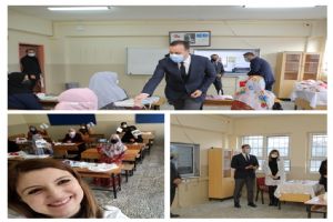 Başkan Yılmaz’dan Okuma Yazma Kursuna katılan velilere sürpriz ziyaret