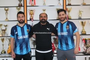 Oğuz Yeşil ve Anıl Üstün Gazi Mahallesispor’da