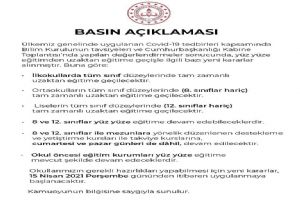 MEB’den açıklama