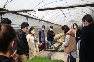 TÜRAM Lisesi öğrencileri Mimi Çiftliği’ndeydi