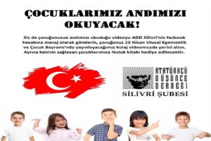 ADD’den Andımızı okuyan miniklere Nutuk hediyesi