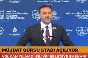 Volkan Yılmaz teşekkür etti