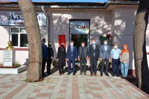 İl Milli Eğitim Müdürü Yazıcı, Masal Evi’ni gezdi
