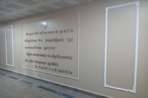 Sarıbekir Lisesi’nde düzenlemeler sürüyor