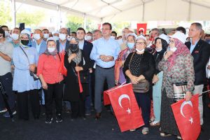 İmamoğlu ilk hasadını Silivri’de yaptı