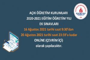 Açık Öğretim Ek Sınavları başladı
