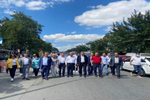 İYİ Partililer, sanayi esnafını ziyaret etti