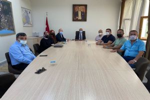 MHP’den Partal’a veda ziyareti