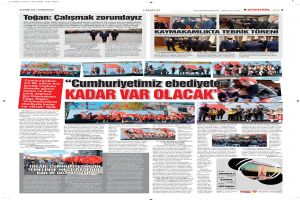 “Cumhuriyetimiz ebediyete kadar var olacak”