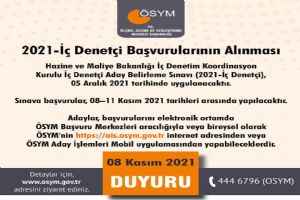 İç Denetçi Aday Belirleme Sınavı