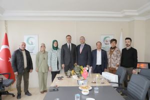 Yeşilay Derneği, Başkan Yılmaz’la bir araya geldi