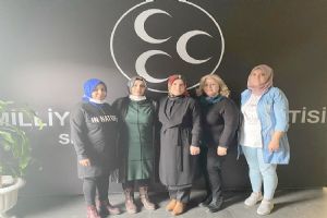 MHP’li Kadınlar her kesimle buluşmayı sürdürüyor