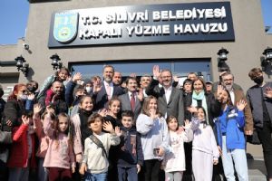 Silivri’de yüzme havuzu hasreti sona erdi