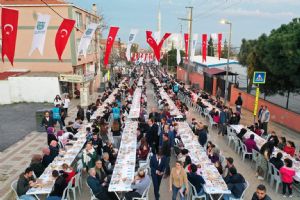 Silivri Belediyesinden Gümüşyaka’da 3 bin kişilik iftar
