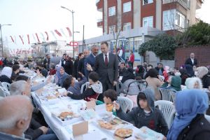 Mimarsinan’da iftar bereketi