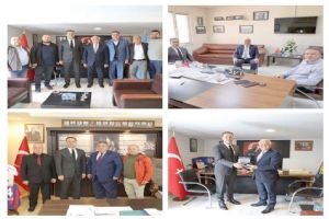 Başkan Yılmaz’dan Esnaf Başkanlarına ziyaretler