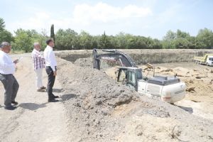 Millet Bahçesinin yapımına başlandı