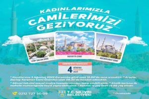 Kadınlara yönelik cami gezileri sürüyor