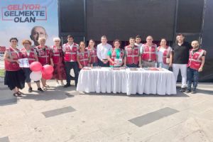 CHP’den stant çalışması ve esnaf ziyareti