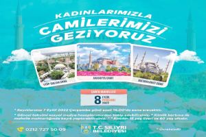 Çantalı hanımefendiler Cami Gezisine katılacak