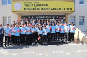Japonya Başkonsolosu Kasahara Kenichi Sarıbekir Lisesi’nde