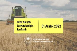 Çiftçi Kayıt Sistemi başvuruları