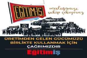 “Üretimden gelen gücümüzü birlikte kullanmak için çağrımızdır”