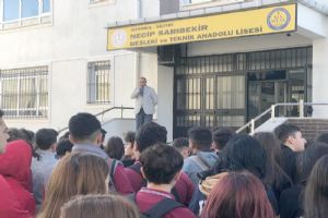 Necip Sarıbekir Lisesi’nde Ahilik programı