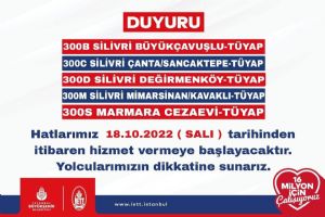 İETT’den yeni hat duyurusu